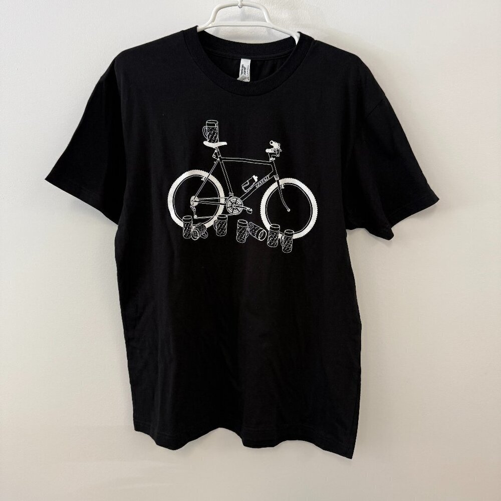 American Apparel Black Gestalt Haus Bike Fairfax, CA Short Sleeve T-Shirt